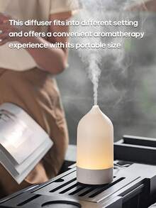 kinscoter 1 buah Diffuser Aroma Mini USB 150ml, Pelembap Udara Ultrasonik Portabel Ringkas, Ringan & Berwarna-warni, Cocok untuk Penggunaan di Kantor dan Rumah - MultiWarna - View 6