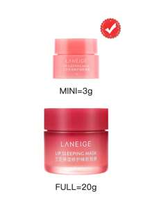 Laneige [迷你] 唇部睡眠面膜浆果 3g / 含维生素 C、穆鲁穆鲁籽和乳木果油、抗氧化剂，适用于干燥脱皮的嘴唇 / 滋养、保湿、维生素 C、穆鲁穆鲁籽和乳木果油、抗氧化剂、干燥脱皮的嘴唇