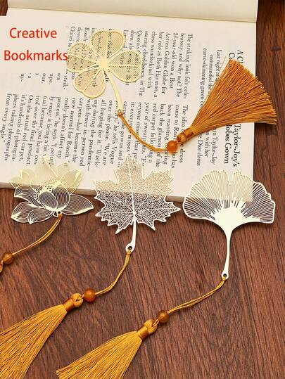 1 pieza Marcapáginas creativos, elegantes y divertidos, accesorios exclusivos para lectores y amantes de los libros, decoraciones de libros, regalos para estantería, regalos de cumpleaños y graduación