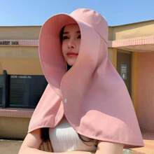 Cappello protettivo per il collo di moda, design semplice e durevole, adatto per spiaggia, attività all'aperto, festival, vita quotidiana d'estate