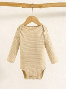 5件套男婴长袖卡通动物刺绣连体衣，易穿婴儿连体衣 - 彩色 - 查看 4