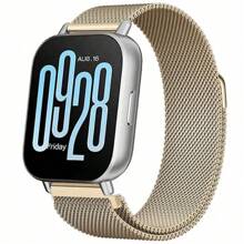 Mailänder Armband kompatibel mit Xiaomi Redmi Watch 5 3 Active, Metallsolo-Schleife Edelstahlarmband, kompatibel mit Redmi Watch 5 3 Lite, magnetisches Armband