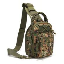 Neue Lagerbestände Einzelschulter Diagonale Kreuz Outdoor Tragbare Fahrradtasche Camouflage Outdoor Sport Kleine Brusttasche