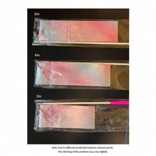 1/2/5 条艺术体操丝带，2 米/4 米/6 米舞蹈丝带，舞蹈表演丝带，闪光舞蹈缎带，带旋转指挥棒