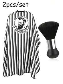 2 Pezzi Set Di Telo Da Taglio Capelli E Spazzola Per Raccogliere I Capelli, Grembiule Anti-Statico Per Taglio Capelli, Spazzola Per Il Collo Per Taglio E Pulizia Capelli Per Saloni Di Parrucchiere, Perfetto Per Parrucchieri, Stilisti E Parrucchieri, Facile Da Indossare, Rilascio Rapido, Spazzola Liscia, Accessori Per Barbiere, Asciugacapelli, Capelli, Barbiere, Strumenti Per Capelli, Prodotti Per Capelli, Accessori Per Capelli, Spazzola Per Bordi, Spazzola Per Styling, Accessori Per Barbiere, Viaggio, Asciugacapelli, Prodotti Per Capelli, Lacca Per Capelli, Accessori Per Capelli, Prodotti Per Capelli Ricci, Attrezzatura Per Parrucchieri, Accessori, Forbici Per Taglio Capelli, Natale, Barbershop, Accessori Per Barbiere, Accessori Per Capelli, Parrucchiere, Asciugacapelli, Capelli, Accessori, Prodotti Per Capelli, Strumenti Per Capelli, Prodotti Per Capelli, Cura Dei Capelli, Spazzola Per Capelli Ricci, Barbiere, Accessori Per Barbiere, Attrezzatura Per Parrucchieri, Elementi Essenziali