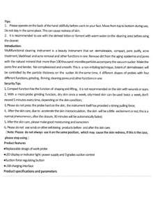 1个女士黑头去除器毛孔吸尘器，3档吸力黑头导出毛孔清洁器 - USB充电成人面部毛孔清洁套装，多功能清洁工具 - 銀色 - 查看 4