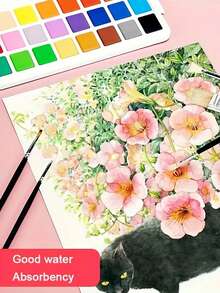 20/50pcs A4 Watercolor Paper, Cotton Textured Blank White Painting Paper, Suitable For DIY Crafts, Student & Artist Drawing, Ideal For School & Office, Can Be Used For Sketching, Watercolor Painting, High Quality Paper, Back To School Essential