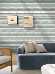 3D木質鐵船板自粘壁板，3D瓷磚貼紙，啞光表面處理，30cm X 30cm，抗水防霉，適用於廚房後擋板、浴室、農舍裝飾牆、餐廳、房車和租房變身 - 彩色 - 查看 7