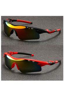 1/2 件男士/女士户外运动骑行眼镜防风眼镜 - 彩色 - 查看 15