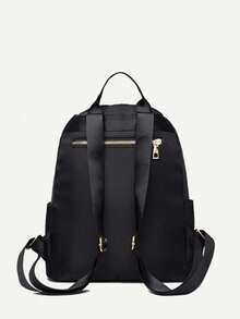 Dedoo 这款Preference包防水轻便，商务休闲两相宜。它采用简约的多拉链设计，并配有零钱包，是女大学生、年轻职场人士和上班族的理想之选。这款多功能包适用于各种场合，例如办公室、大学、工作场所、商务出行、通勤和上学。 - 黑色 - 查看 6