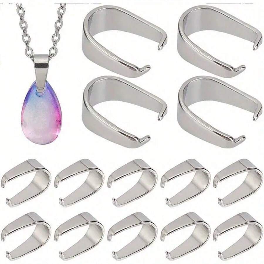 88 件不锈钢扣钩吊坠连接器适用于 DIY 项链手链耳环 - diy - 查看 1