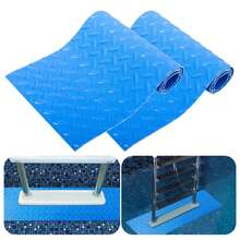 Alfombrilla antideslizante para escalera de piscina, alfombrilla para escalones de piscina, alfombrilla antideslizante para barco, suelo marino, almohadilla para escalera de yate - Azul - Ver 1