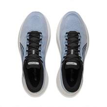 LI-NING 李宁跃盈5号男士优化缓震跑鞋，宽鞋头设计，适合炎热天气，专业比赛专用 ARHV015 - 柔霧藍 - 查看 4