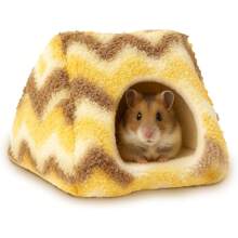 2025Hot SaleHamster Hideout With Fence,Warm Hamster Bed House, Cage Accessories For Hamsters,Gerbils, And Other Small Pets