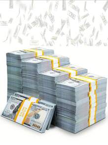 100/500 Yuan Prop Set - An Ideal Choice For Parties, Weddings, TV And Music Videos; Very Suitable For Photography, Bar And KTV Decoration, Party Props; Paper Materials, Carnival Props, Birthday, Halloween, Christmas Props