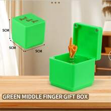 1pc Middle Finger In A Box - Prank Toy - Halloween/Christmas Gift - Party Favor - Proposal Prop - Holiday Gift - Birthday Gift - Easter Gift - Halloween Gift - Christmas Gift - Perfect Gift - Multicolor - View 15