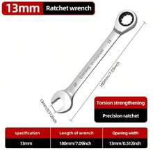 1pc Ratchet Wrench Set With Multiple Mini Wrenches, Versatile For Two Usage Scenarios, Multi-Piece Set, Cost-Effective, Best Value, Hardware Tools, Auto Repair Tools, Home Repair Tools