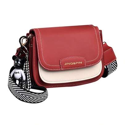 Ladies Handbag Designer Shoulder Tote Bag Women Purse Crossbody Handbag Red~