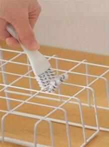 1/5Pcs Cleaning Brush BBQ Grill Scraper Multifunctional Grill Net Oven Baking Tray Kitchen Brush Stove Corner Barbecue Grid Brush Barbecue Grill Cleaning Kitchen Stuff Camping Professional BBQ Cleaning Brush V-Shaped Hooked Design For Grill, Oven Rack & Baking Tray Durable Kitchen Scraper Tool