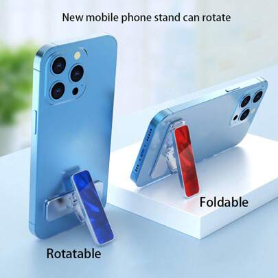New Mobile Phone Stand, Rotatable, Desktop Folding Mobile Phone Stand Compatible With IPhone, Android Phone, Gift For Birthday, Family, Friends For Office, Dorm And Home Use Phone Holder Phone Stand For Bed