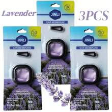 Long-Lasting Car Air Freshener Vent Clip Essential Oil Scented Odor Eliminator 0.14oz Alcohol-Free Fragrance For Fresh Car Smell