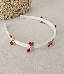 Tiara cereja arco cerejinha de menina Arquinho de cabelo infantil dia das crianças