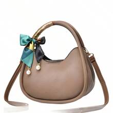 Women Top Handle Bags - 土黃色 - 查看 3