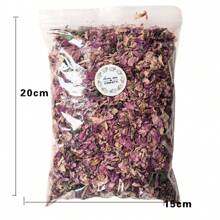 1pc 100g/200g/300g Dried Flower Packs, Decor Flower Packs, Raw Materials For Candles, Dried Jasmine, Lavender, Suitable For Holidays, Artistic Candle Decor, Handmade Soap Decor, Fragrance Enhancement, Living Room/Bedroom/Office Decor