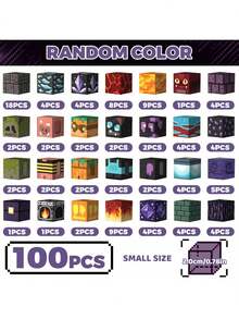 78-200pcs Magnetic Building Blocks Game-Based Build Magwonder Cave World With Magnet Construction Toys STEM Sensory Gift For Boys Girls Birthday - Multicolor - View 2