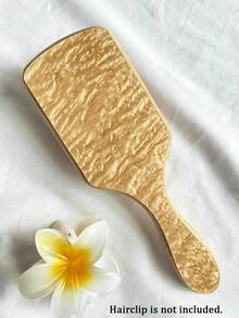 1pc Personalized Fashionable Acrylic Glitter Marble Name Customized Hair Comb, Unique Bridal Party Bridesmaid Gift, Custom Bridesmaid Hair Accessory, Gift For Her/Mom - Multicolor - View 11