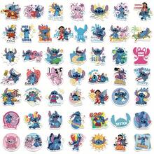 Disney 50 miếng dán hoạt hình Stitch chống thấm nước chính hãng, thích hợp để trang trí bình nước, máy tính xách tay, cản xe, phòng ngủ, tủ quần áo, ô tô, ván trượt, máy tính, điện thoại, mũ bảo hiểm, v.v. - DSN-029 - Xem 7
