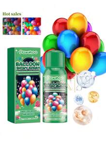 Spray lucido per palloncini che migliora l'atmosfera del palloncino e ha un effetto duraturo, creando uno spray ad alta lucentezza con effetto texturizzato. Questo spray lucido per palloncini migliora la brillantezza del palloncino e l'effetto è di lunga durata, creando un'atmosfera di spray ad alta lucentezza, un regalo ideale per la Festa del Papà.