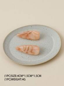 2 件/套高端新款法式复古醋酸纤维片发夹、发饰、头饰配件、椭圆形几何发夹、时尚百搭的发夹，适合日常旅行、聚会、海滩派对以及夏季、秋季和返校季节佩戴假日必备秋季发饰优雅