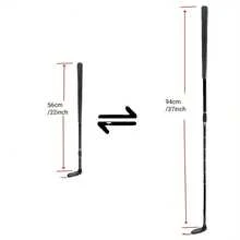 2-In-1 Golf Trainer - Dual Sided Chipping/Putting Machine, Adjustable 22-37" Zinc Alloy Right/Left Hand