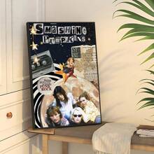 1/3PCS Wall Arts Posters Optional Frame Pop The Smashing Pumpkins Band Poster Poster Kraft Club Bar Paper Vintage Posters Wall Art Painting Bedroom Study Stickers