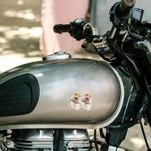 1/3 miếng dán cản xe hơi vui nhộn hình chú chuột hamster ngạc nhiên, nội thất hoặc ngoại thất JDM, miếng dán mặt chống chịu thời tiết - Nhiều màu sắc - Xem 10
