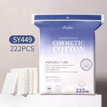 1 Pack Of Disposable Soft Facial Cleansing Cotton 100PCS/Pack 222PCS/Pack