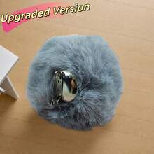 Rabbit Tail Costume Prop, Cute Bunny Mom Role Play Prop, Party Outfit Accessory, Fluffy Pom Pom Brooch, Holiday Gift, Halloween, Halloween Accessory - Multicolor - View 27