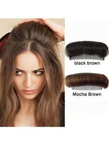 1/2/3/4pcs Curly Hair Bun Extensions, Women's Hair Bun Accessories, Volume Enhancing, Invisible Hair Pads, High Temperature Hair Styling Tools - Multicolor - View 15