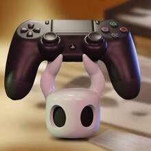 1 pieza Soporte para control de juego Hollow Knight, estante de almacenamiento de material PP duradero, organizador de escritorio de moda, con diseño hueco encantador, accesorios de juegos, teléfono móvil, mano de obra de alta calidad