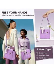 1 قطعة - حقيبة حمل عبر الجسم لتخزين كوب الماء للاستخدام الخارجي، مع حامل زجاجة المياه الرياضية للنساء، محفظة مع جيب لزجاجة المياه متوافقة مع معظم أنواع زجاجات المياه، حقيبة حمل (متعددة الألوان)، (قد تكون بعض الأجزاء عشوائية)، ضروريات العطلات، الخريف، ، هالوين، عيد الميلاد، الكرنفال، اليوم الوطني، الخريف، عيد الاستقلال