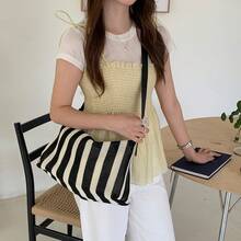 Women Shoulder Bags - 杏色 - 查看 5