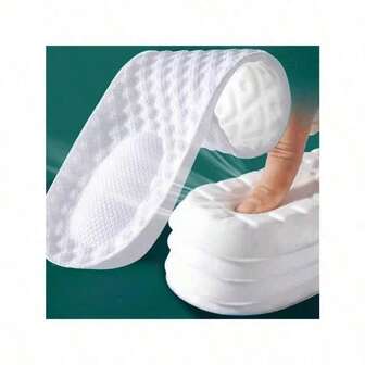 1 Pair Latex Sports Shoes Insole Super Soft Running Insole Foot Shock-Absorbing Basketball Boy Valentine's Day Heart-Shaped Women's Valentine's Day T-Shirt Valentine's Day Heart-Shaped Decoration