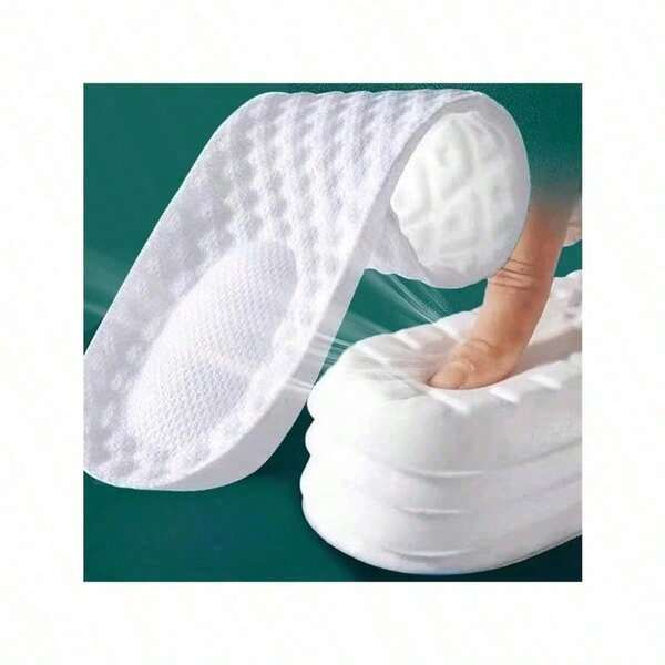 1 par de plantillas deportivas de látex súper suaves para zapatillas de running con absorción de impactos, camiseta de San Valentín con forma de corazón para mujer, decoración de San Valentín con forma de corazón