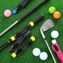 Uchwyt do kija golfowego do treningu chwytu zamachu, pomoc do ćwiczeń lewej i prawej ręki, narzędzia do treningu zamachu golfowego - Wielokolorowe - Zobacz 6