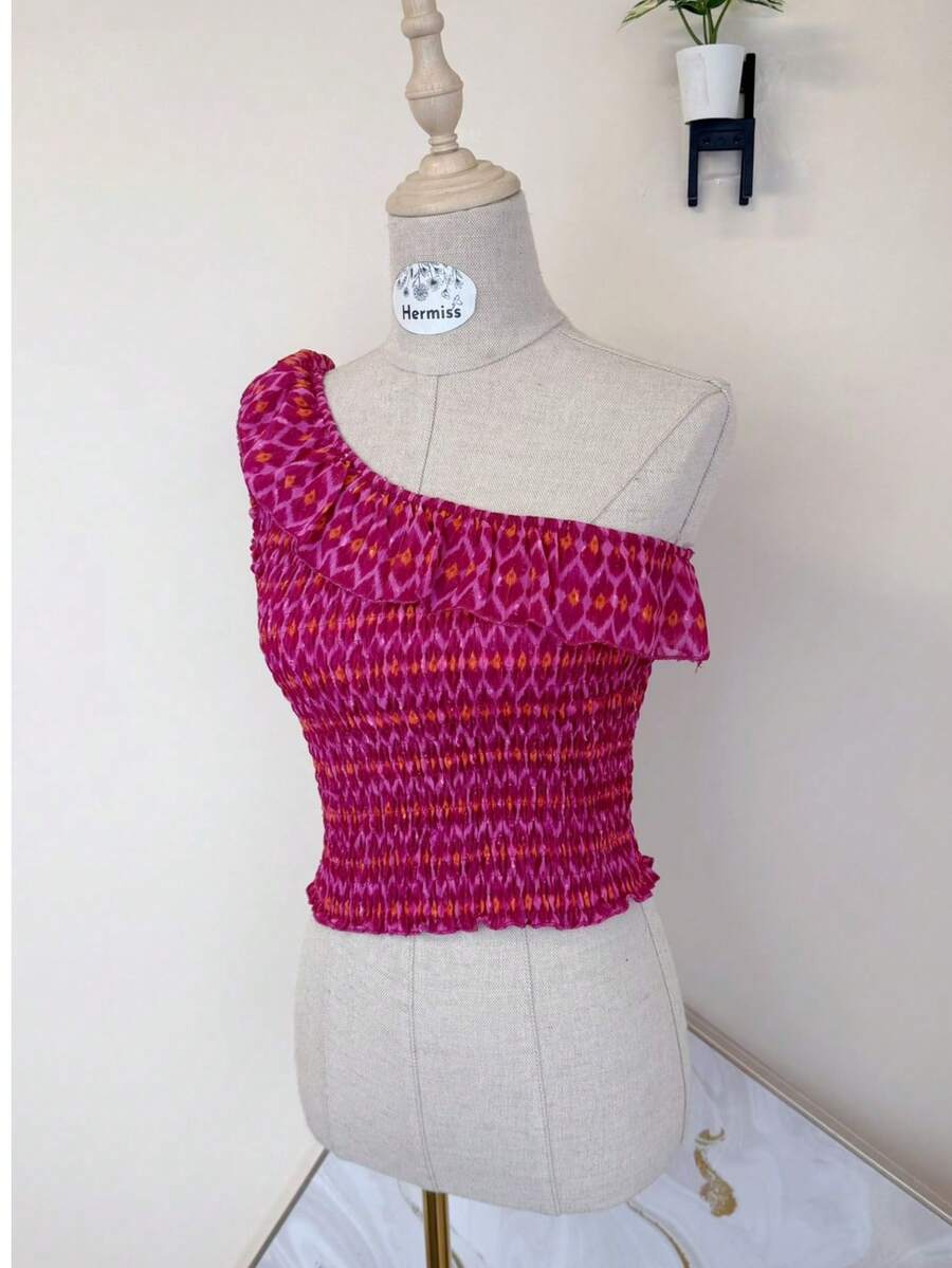 Women Tops - Rose Red - View 1