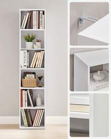 Bookcases - White - View 6