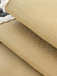 1pc Thick Plush Solid Color Sofa Cushion Cover, Non-Slip Washable, Modern Minimalist Home Decor Pet-Friendly, Soft & Comfortable Furniture Protector Pad For Bedroom, Office, Living Room (Excluding Backrest, Armrest, Pillow Cover)