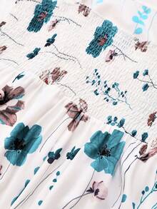 Bộ đồ nữ thanh lịch họa tiết da báo gồm áo hai dây, áo corset và áo khoác len, thích hợp cho mùa xuân. - Màu xanh ngọc - Xem 4