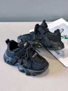 1 Pair Baby Casual Versatile Outdoor Sports Shoes, Lightweight & Comfortable, Soft & Non-Slip, Children's Running Shoes, Suitable For Daily, Running, Hiking, Walking And Other Outdoor Activities, All Seasons